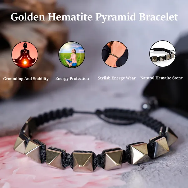 Golden_Hematite_Pyramid_Bracelet